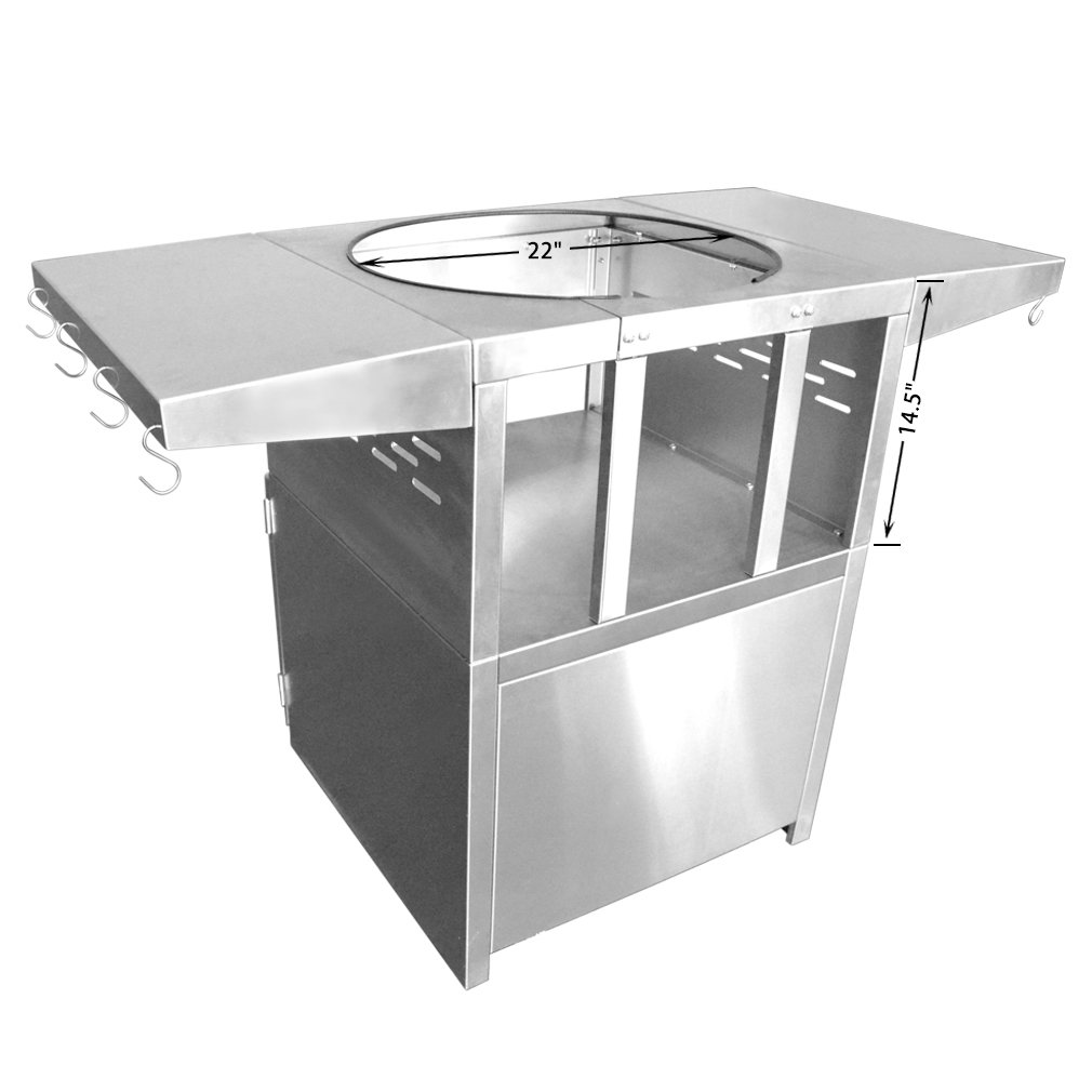 OnlyFire Universal Stainless Steel Table Top Grill Cart Review
